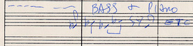 A Love Supreme. Partitur von John Coltrane