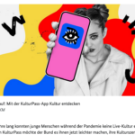 Screenshot zum Kulturpass.