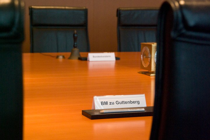 Guttenberg, damals. Foto: Hufner