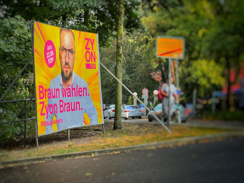 Braun wählen in der FDP Brandenburg. Foto: MH Braun wählen in der FDP Brandenburg. Foto: MH