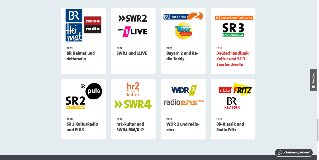 Radiokulturpreis der GEMA Radiokulturpreis der GEMA
