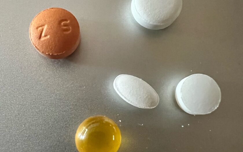 Mein Frühstück. Einiges zu zuzzeln. Foto: MH